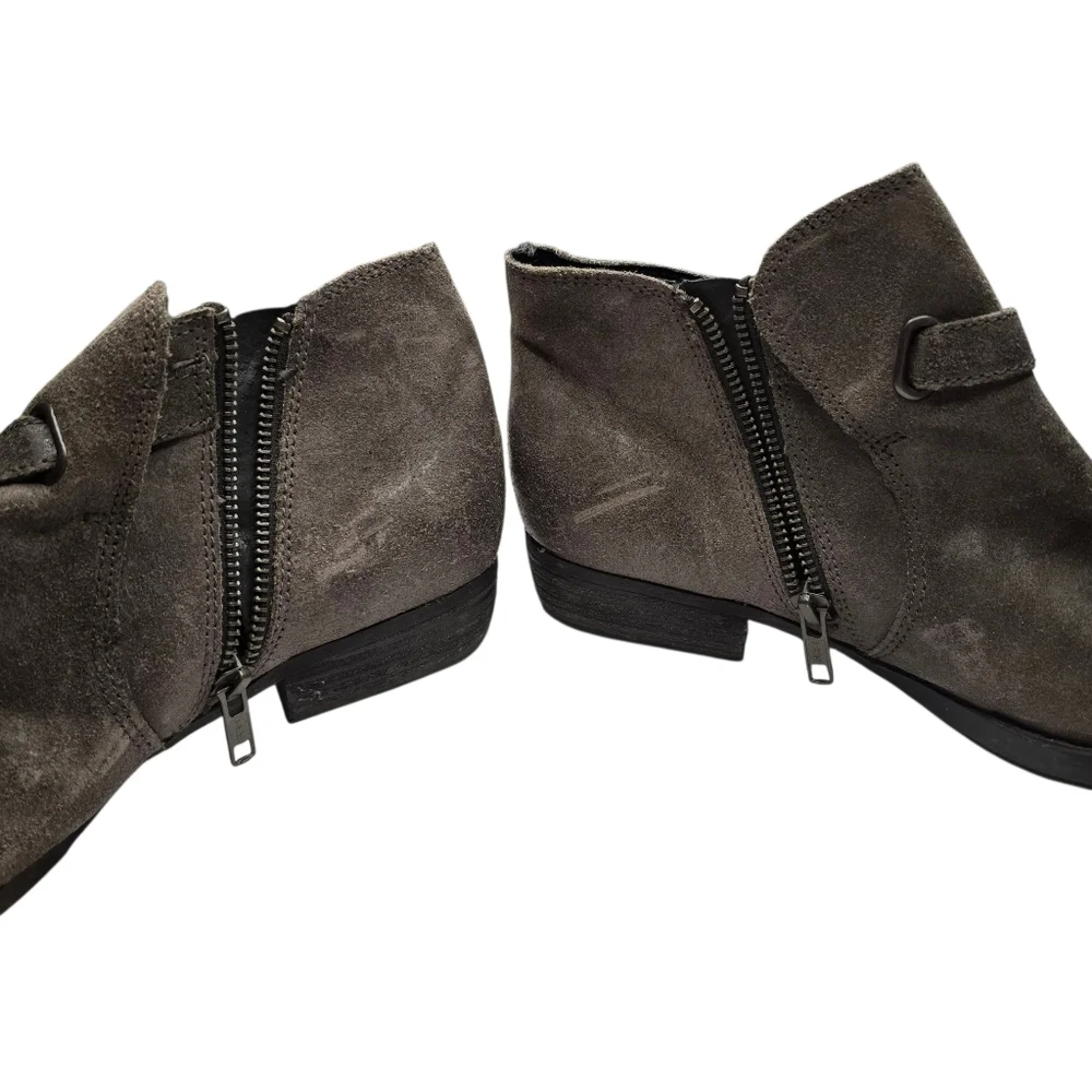 Born Leather Ankle Booties 9.5M